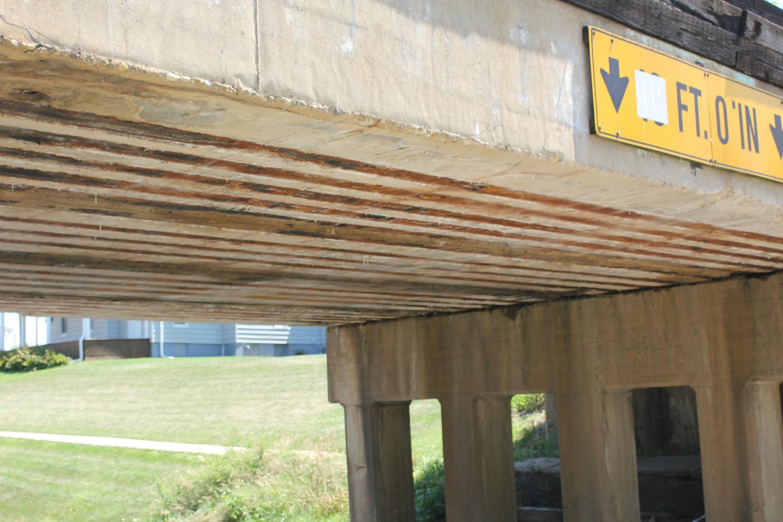 Under main span